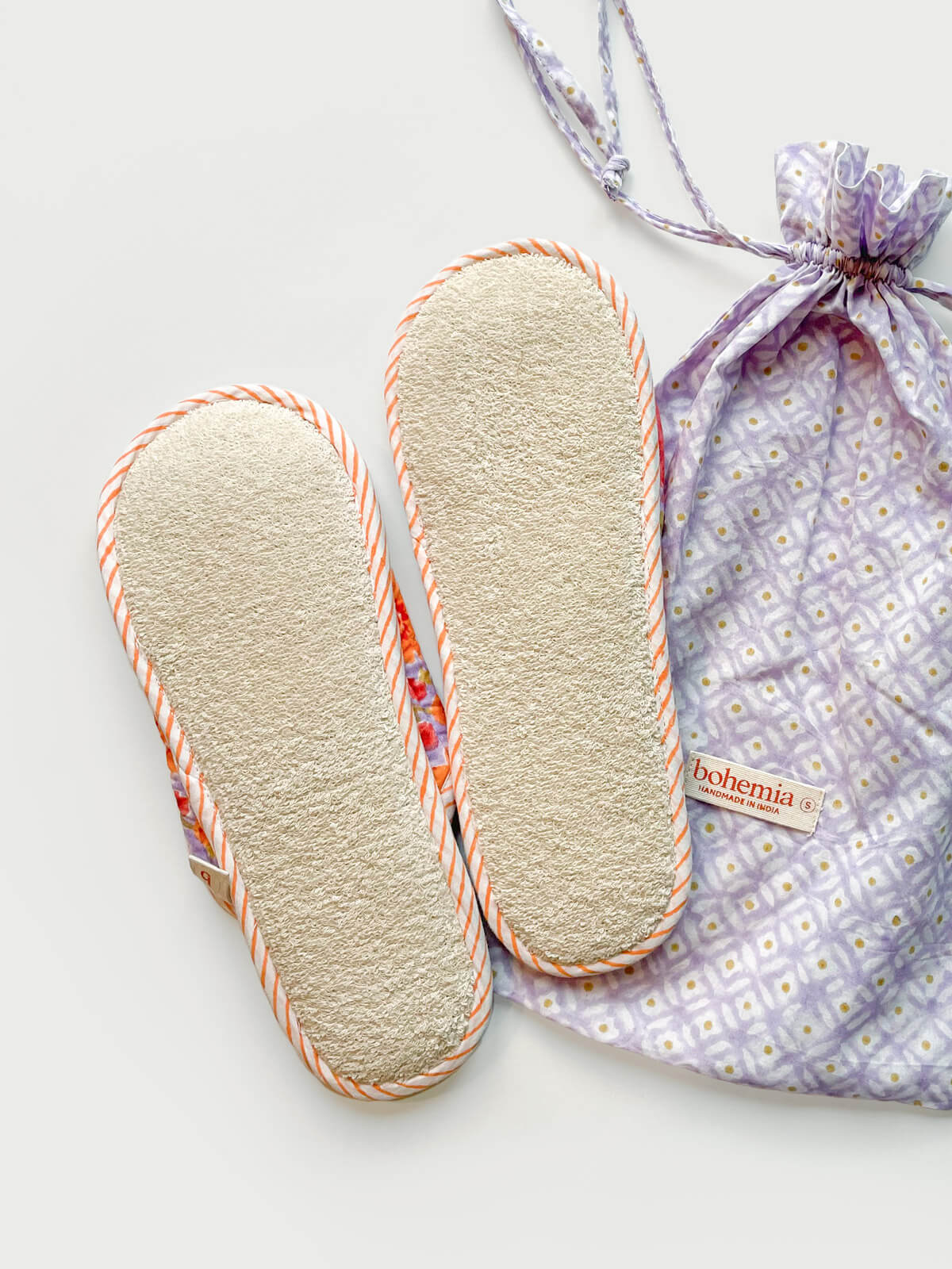 Bohemia Cotton House Slippers - Lilac