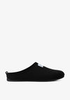 Mercredy Men's Slippers, Black & Black