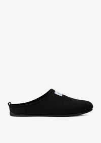 Mercredy Men's Slippers, Black & Black