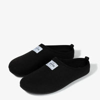 Mercredy Men's Slippers, Black & Black