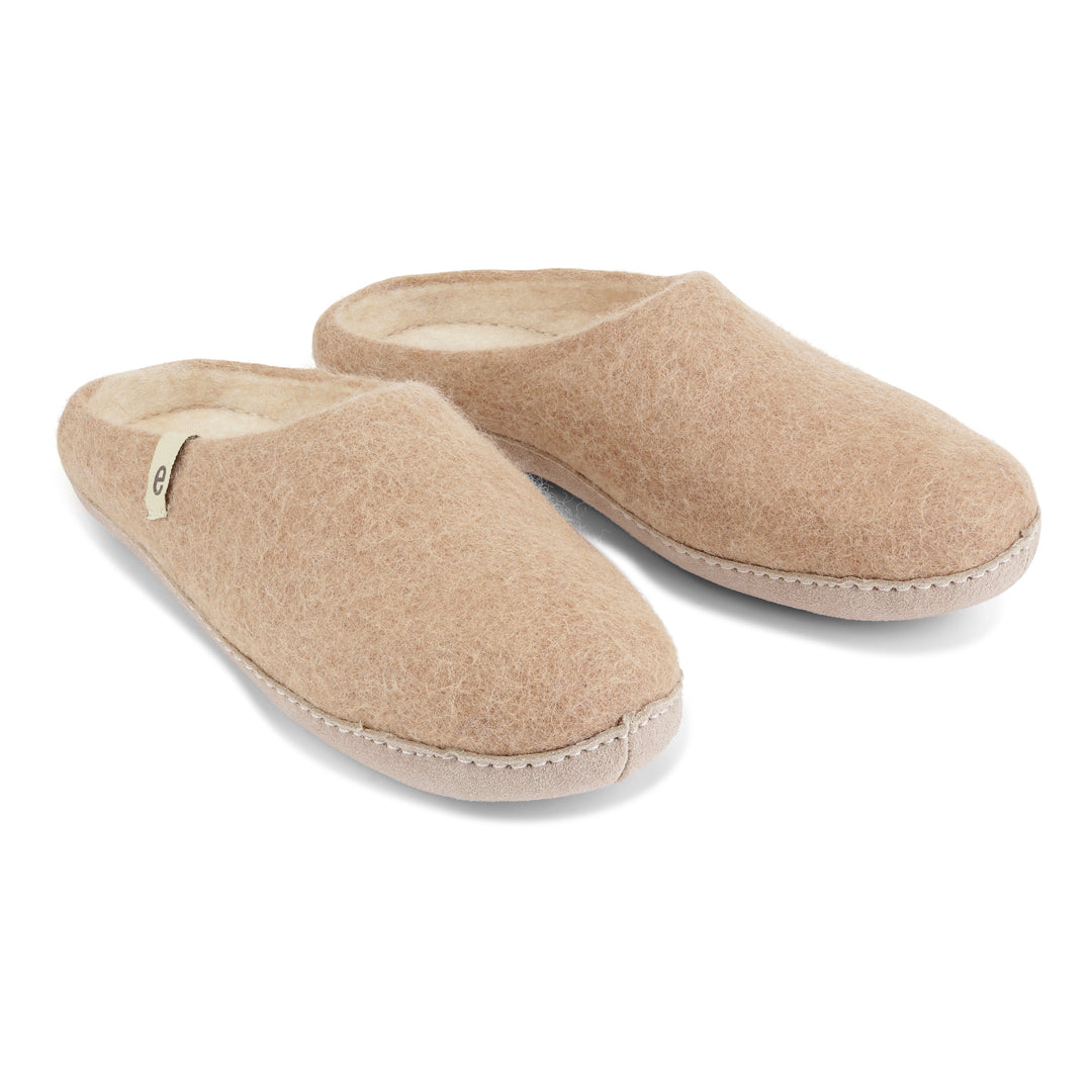 Wool Slippers Felted Wool Men s Slippers Women s Slippers