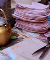 Women's Moroccan Leather Slippers in a Mustard Colour