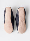 Mens Leather Babouche Slippers