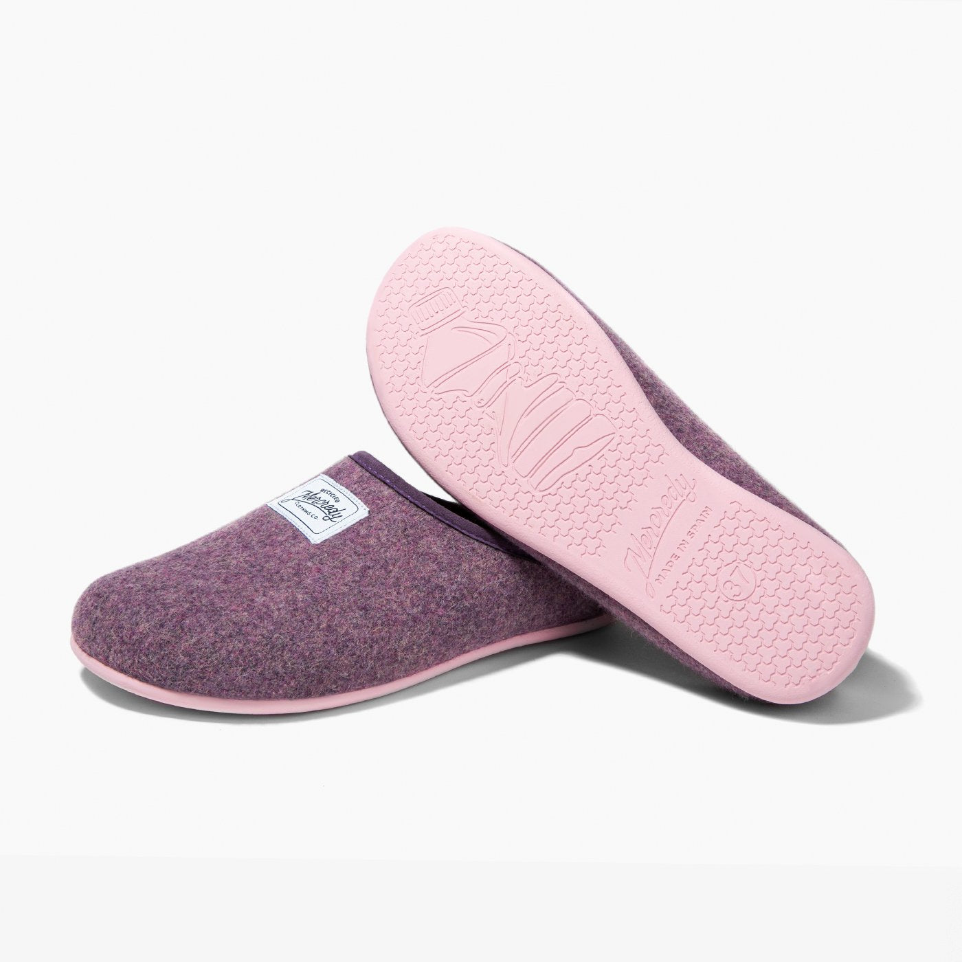 Womens Mercredy Slippers Lavender Pink The Natural Slipper Shop