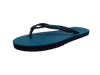 Waves Unisex Flip Flop, Turquoise & Navy