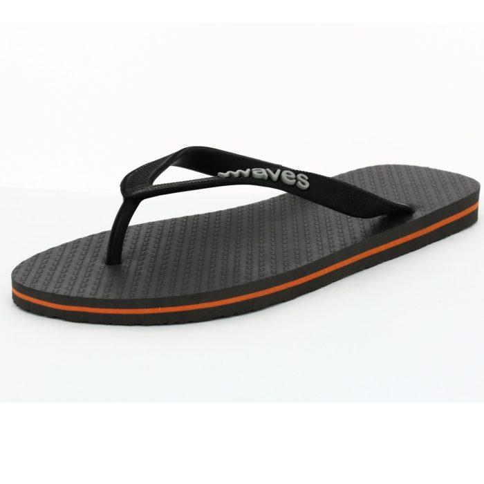 Waves Mens 100% Natural Rubber Flip Flop