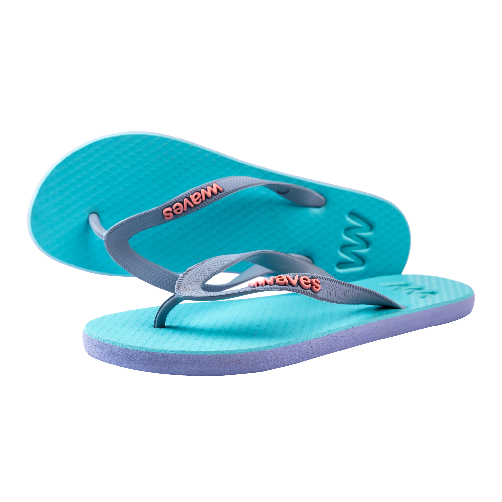 Waves Womens 100% Natural Rubber Flip Flop – The Natural Slipper Shop