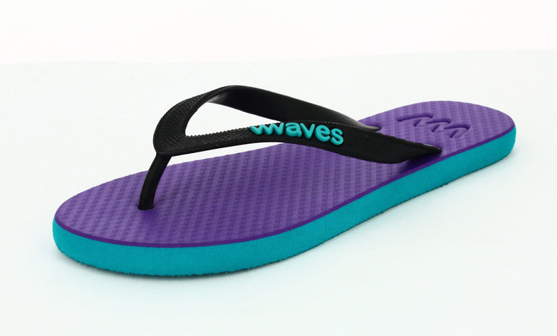 Waves Womens 100% Natural Rubber Flip Flop